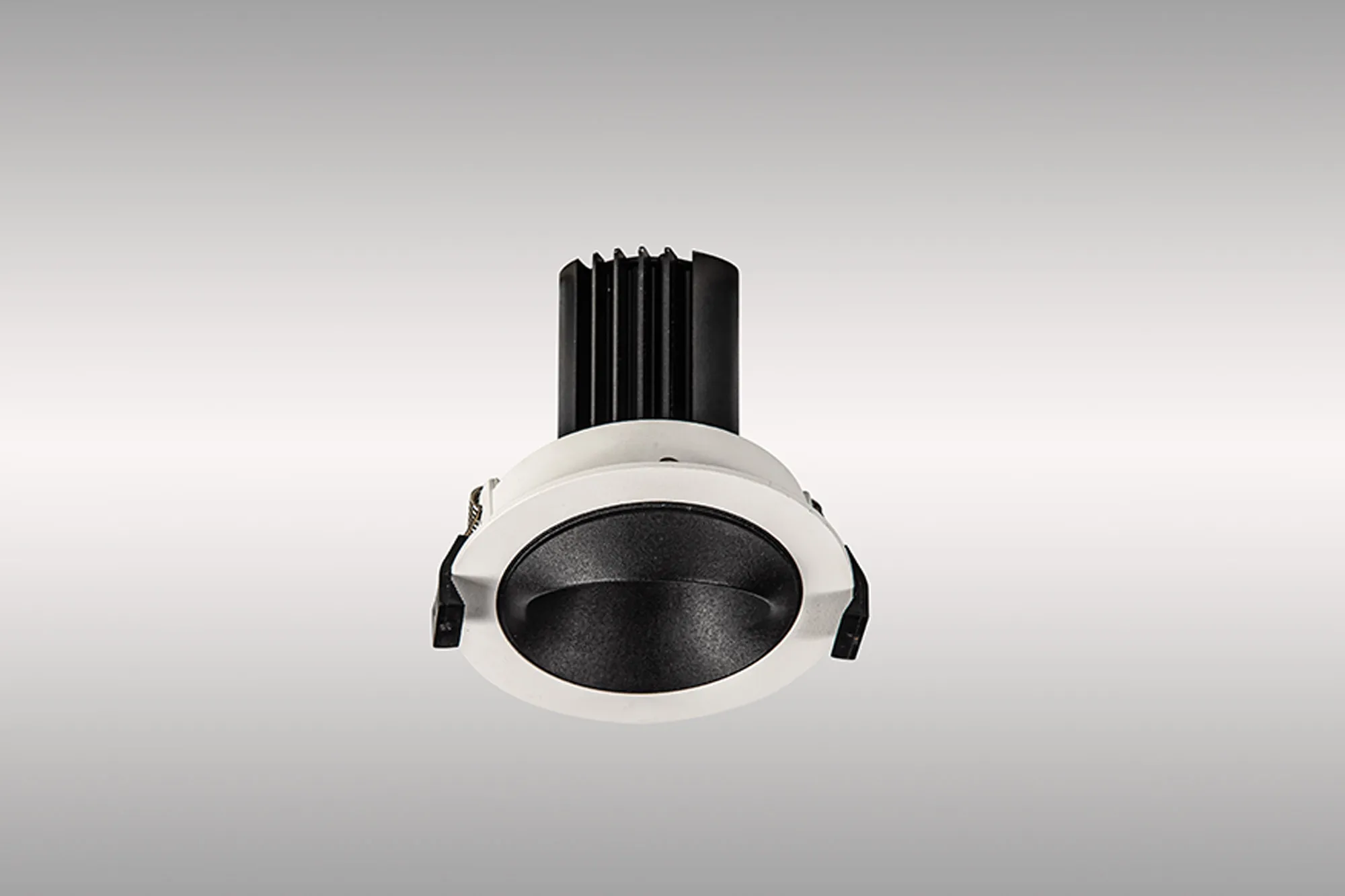 Bonia 12 Powered by Tridonic 12W 1200lm 2700K 36° LED Engine,350mA White/Black 27° Angled Round Downlight , DRIVER NOT INC. 5yrs Warranty DM202431  Dlux Bonia 12
